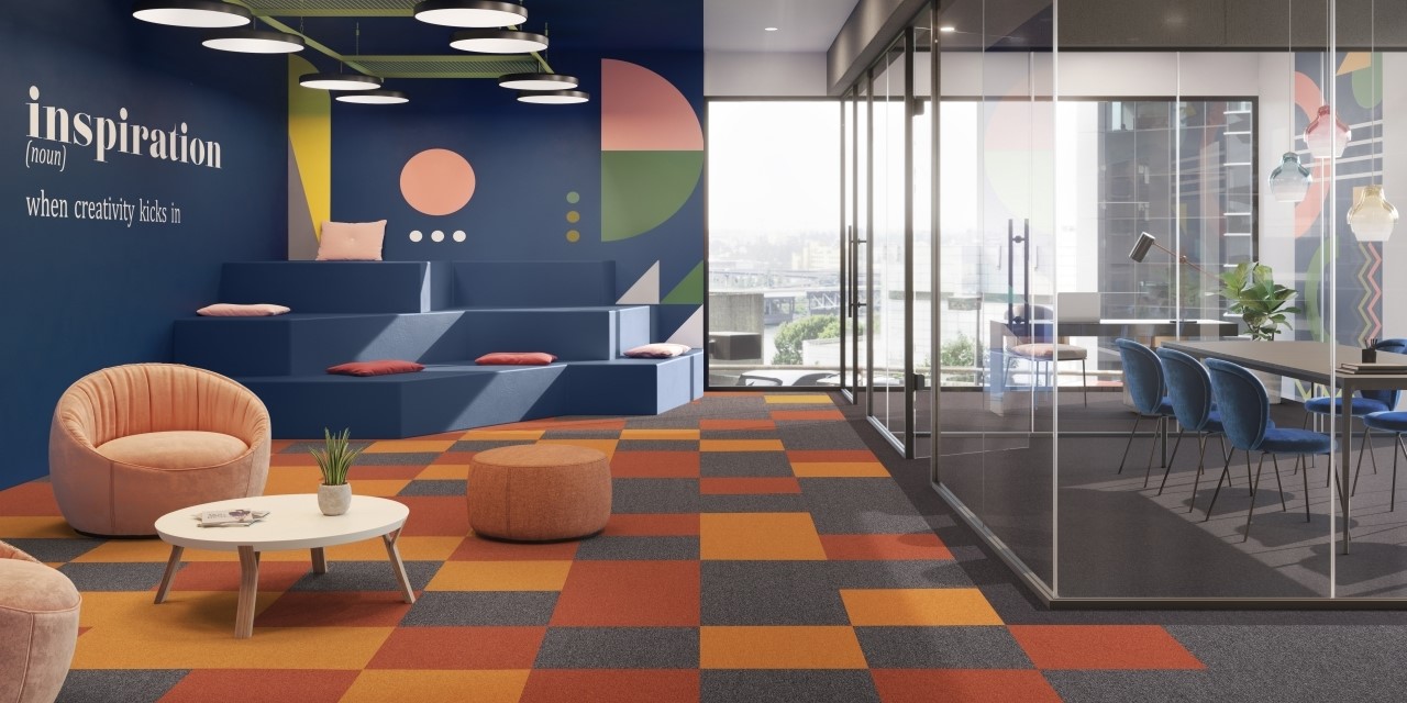  Ковровая плитка IVC Art Intervention Creative Spark