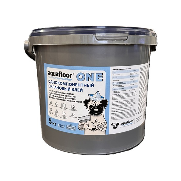 Аксессуары Adhesives aquafloor_one_05 1-компонентный SMP