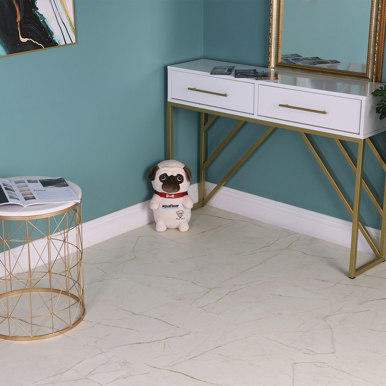 Виниловые покрытия Aquafloor Stone Xxl Glue 5004 