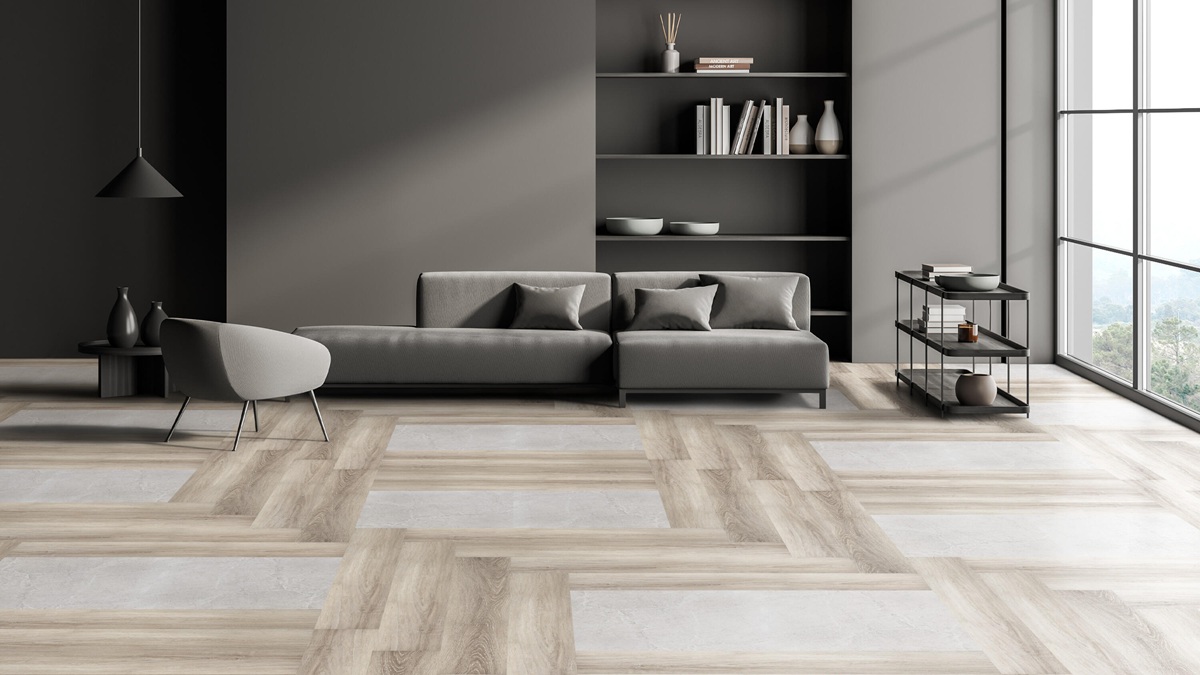 Tarkett Groove - Клеевая ПВХ плитка