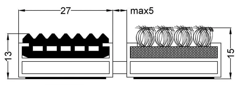 Схема решётки Лидер