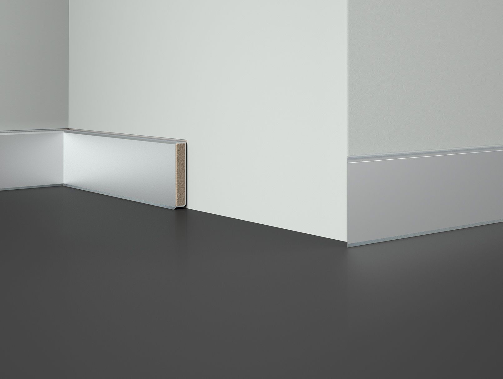 Плинтусы и профили Döllken Skirting cubu_premium_60 CUBU Flex Life Premium 60мм.