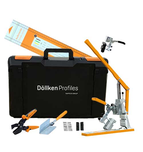 Плинтусы и профили Döllken Tools koffer Набор инструмента