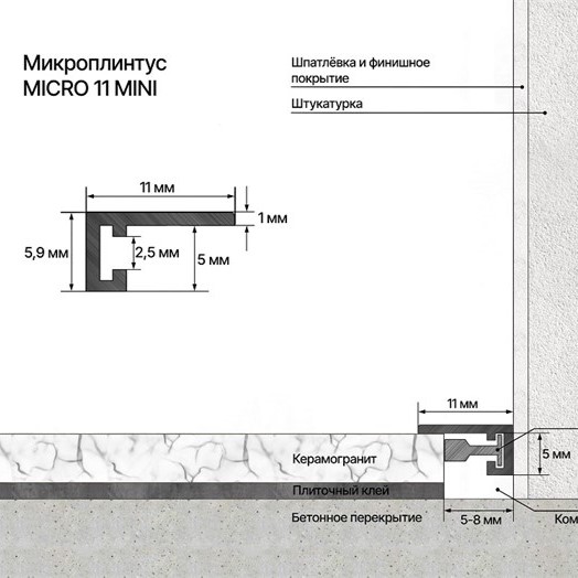 Laconistiq Micro 11_mini_gold_anod 11 Mini Золотистый анодированный-3 Laconistiq Micro 11_mini_gold_anod 11 Mini Золотистый анодированный-3