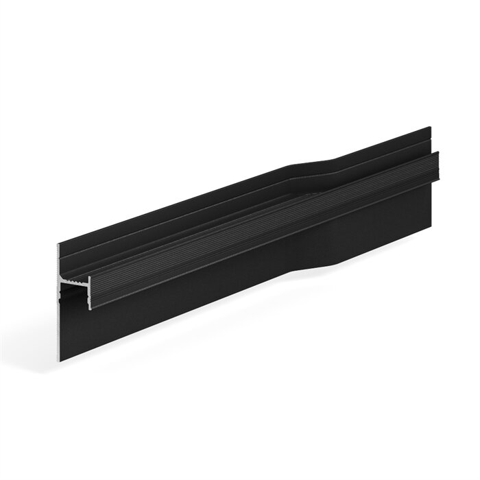 Laconistiq Shadow Plintus Коннекторы RAL 9005 Чёрный муар (левый+правый)