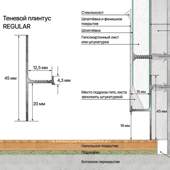Laconistiq Tenevoi Plintus light_regular_45_black_muar Light Regular 45 Чёрный муар-2