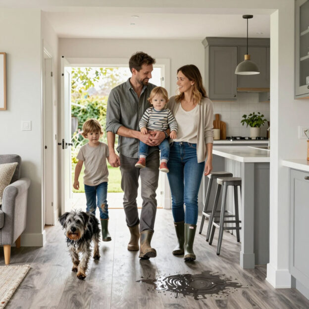 Кварцвинил за городом